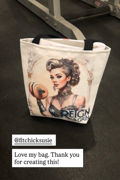 Reign & Gain Tote Bag (Sapphire)